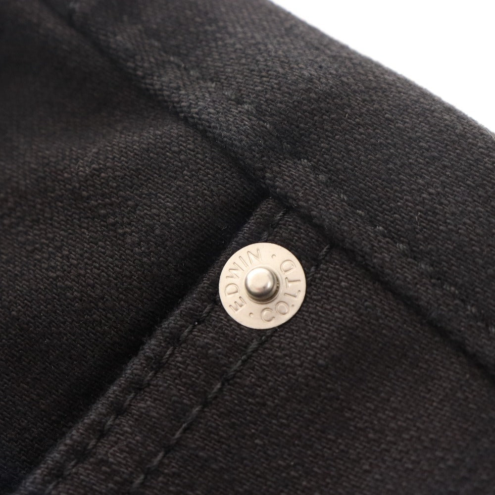 ■ エドウィン ジーンズ パンツ ボトムス レギュラーテーパード ワイルドファイア メンズ 32 ブラック タグ付き 未使用