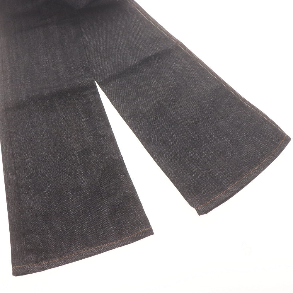 ■ アイグナー ジーンズ デニムパンツ パンツ ボトムス ブーツカット レディース ITA44 ブラック系