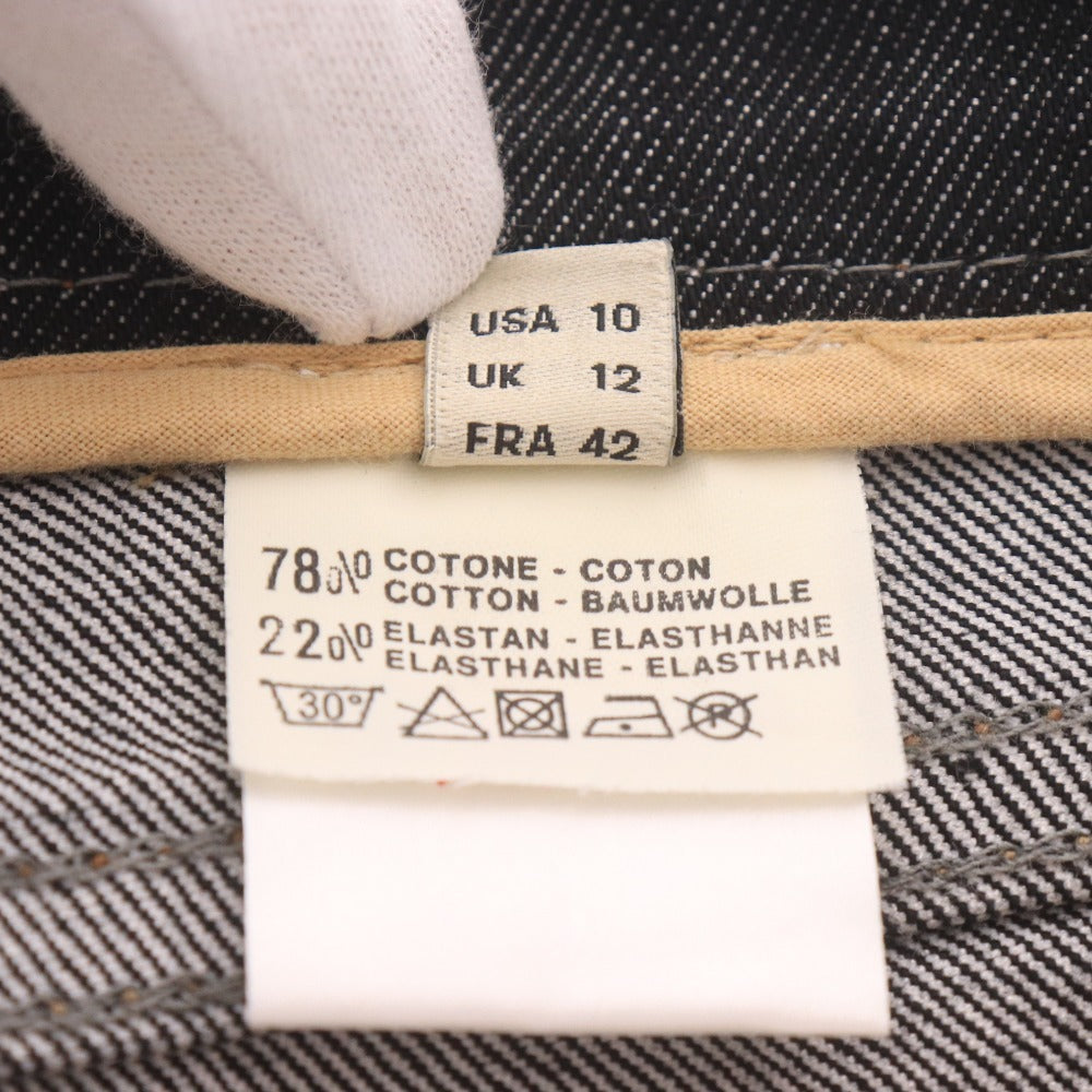 ■ アイグナー ジーンズ デニムパンツ パンツ ボトムス ブーツカット レディース ITA44 ブラック系