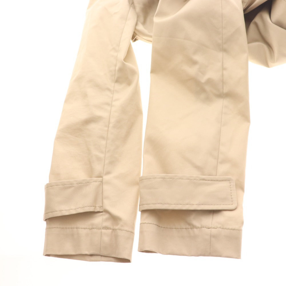 ■ セオリーリュクス トレンチコート アウター 比翼ボタン レディース 38 ベージュ