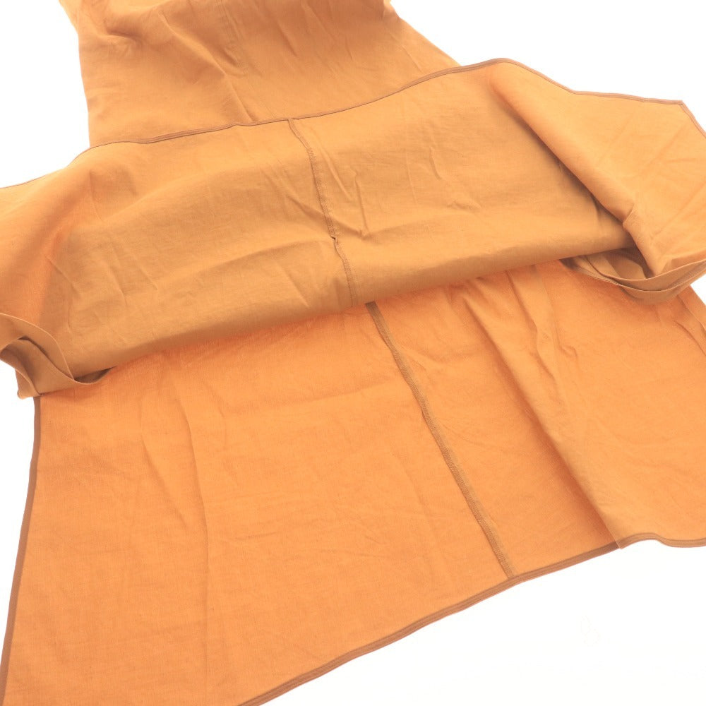 ■ Theory luxe セオリーリュクス ワンピース ノースリーブ トップス ひざ丈 レディース 38 (M相当) オレンジ