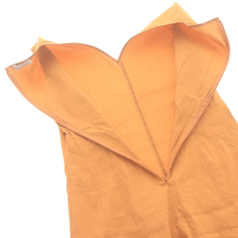 ■ Theory luxe セオリーリュクス ワンピース ノースリーブ トップス ひざ丈 レディース 38 (M相当) オレンジ