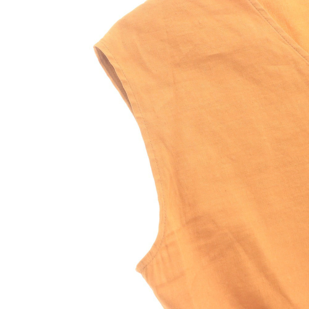 ■ Theory luxe セオリーリュクス ワンピース ノースリーブ トップス ひざ丈 レディース 38 (M相当) オレンジ