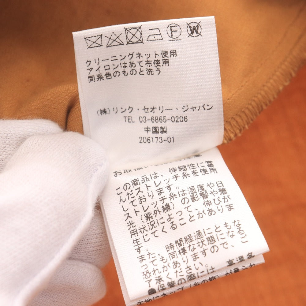 ■ Theory luxe セオリーリュクス ワンピース ノースリーブ トップス ひざ丈 レディース 38 (M相当) オレンジ