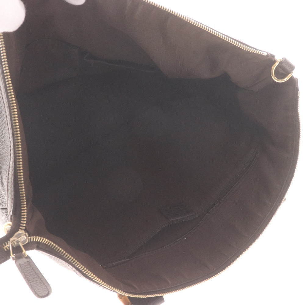 ■ GUCCI グッチ トートバッグ ハンドバッグ 339548 200047 鞄 革 レザー ファスナー イタリア製 レディース ダークブラウン