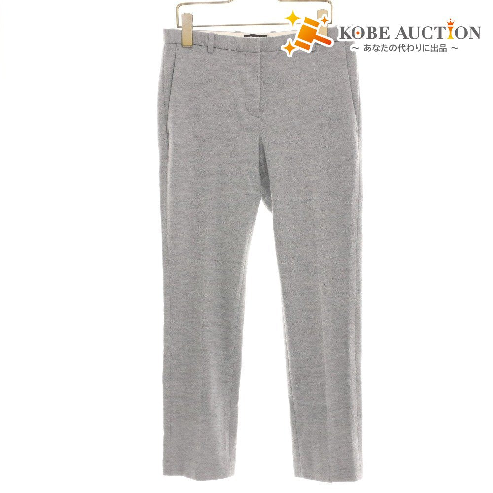 ■ Theory セオリー パンツ ボトムス スウェット チャック レディース 2 ライトグレー