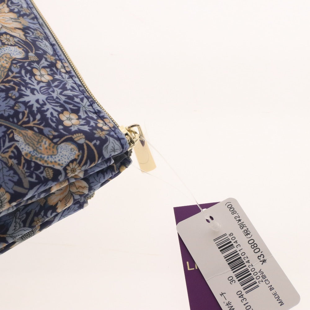 ■ INTERMODE AfternoonTea Pouch Set of 2, Zippered, Small Item Storage, Cosmetic Pouch, Makeup Tool, Women's, Blue/Green, Tags Included, Unused