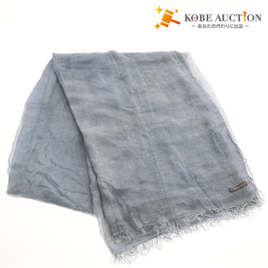 ■ Faliero Sarti Large Solid Color Scarf/Stole, Navy Blue, Women's Clothing Accessory