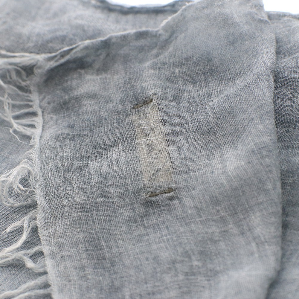 ■ Faliero Sarti Large Solid Color Scarf/Stole, Navy Blue, Women's Clothing Accessory