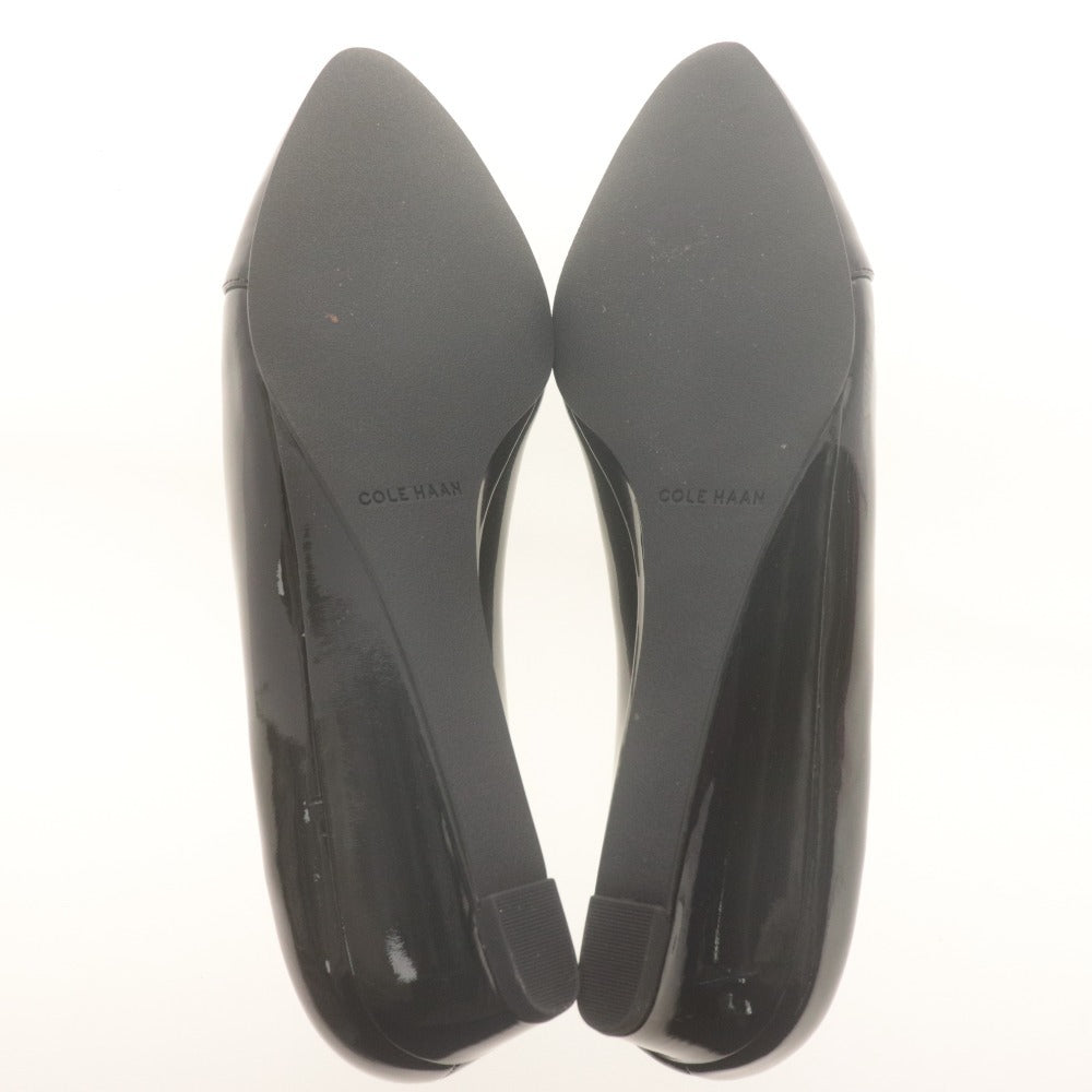 ■ コールハーン COLE HAAN パンプス 212939 W14116 靴 ウェッジヒール ウォータープルーフ レディース6 1/2B(23.5相当）ブラック