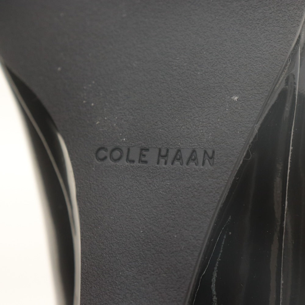 ■ コールハーン COLE HAAN パンプス 212939 W14116 靴 ウェッジヒール ウォータープルーフ レディース6 1/2B(23.5相当）ブラック