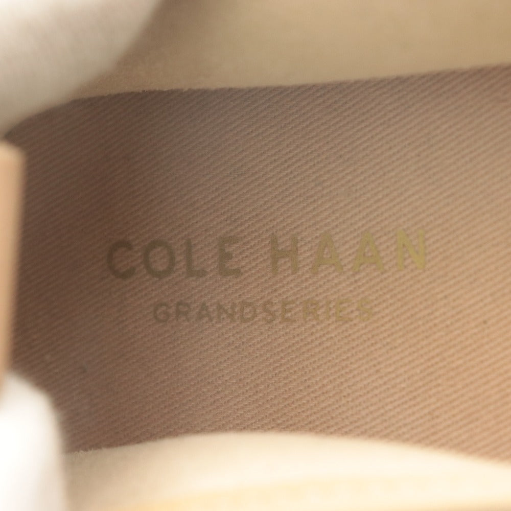 ■ コールハーン COLE HAAN クラウドフィール エスパドリーユ 靴 サンダル パイソン柄 レディース 6 1/2B(23.5相当）ブラック ベージュ系