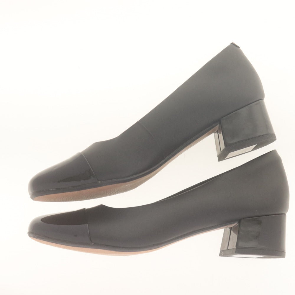 ■ クラークス Clarks パンプス 靴 マリリン サラ ローヒール レディース 4 D(23-23.5cm相当）ブラック 未使用