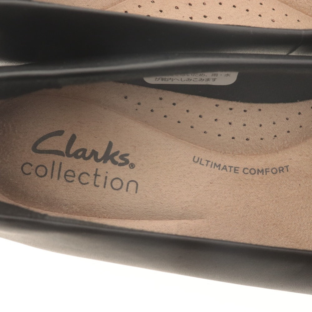 ■ クラークス Clarks パンプス 靴 マリリン サラ ローヒール レディース 4 D(23-23.5cm相当）ブラック 未使用