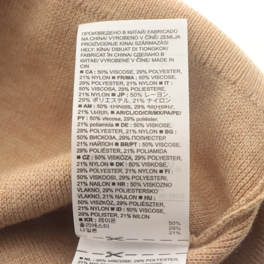■ バナナリパブリック BANANA REPUBLIC ニット 長袖 トップス Vネック セーリンセーター レディース M ベージュ 未使用 タグ付き