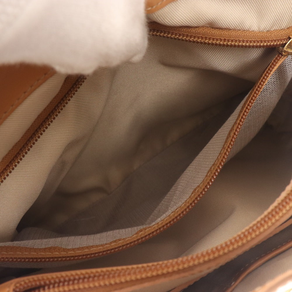 ■ パオラヌッティ ショルダーバッグ リュック 鞄 レザー レディース ブラウン 袋付き 未使用