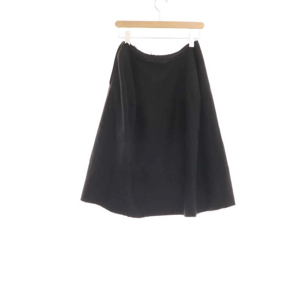 ■ Comme des Garcons Skirt Flare Skirt Bottoms Wool 100% Women's SS Black