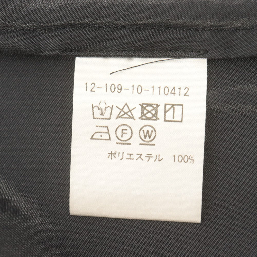 ■ ESTNATION エストネーション ブラウス ボウタイ付き 長袖 トップス 襟 ボタン レディース F(フリーサイズ) ブラック 黒 美品
