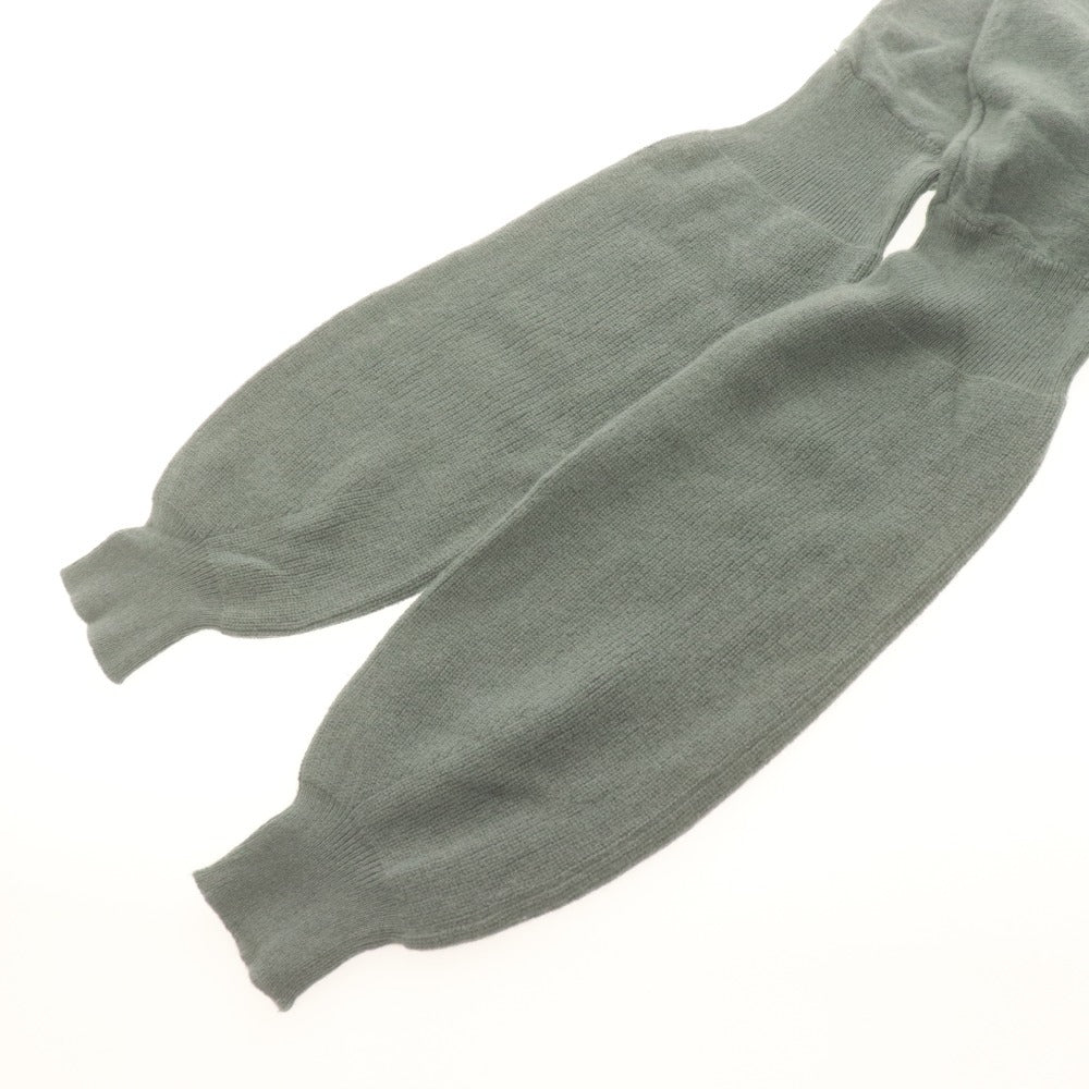 ■ Theory セオリー セーター 長袖 トップス ニット 無地 カシミヤ混 レディース S カーキグレー 美品