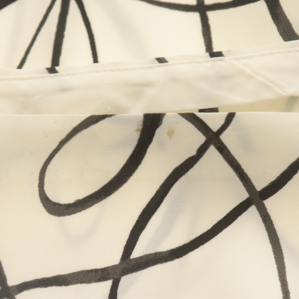 ■ TOMORROWLAND Long Skirt - All-over Pattern - Women's - Size 34 (XS equivalent) - White/Black