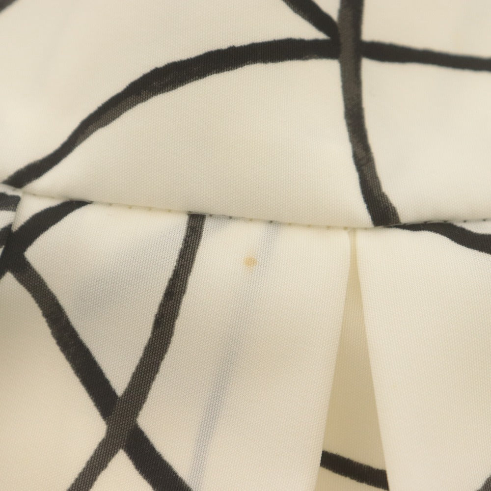 ■ TOMORROWLAND Long Skirt - All-over Pattern - Women's - Size 34 (XS equivalent) - White/Black
