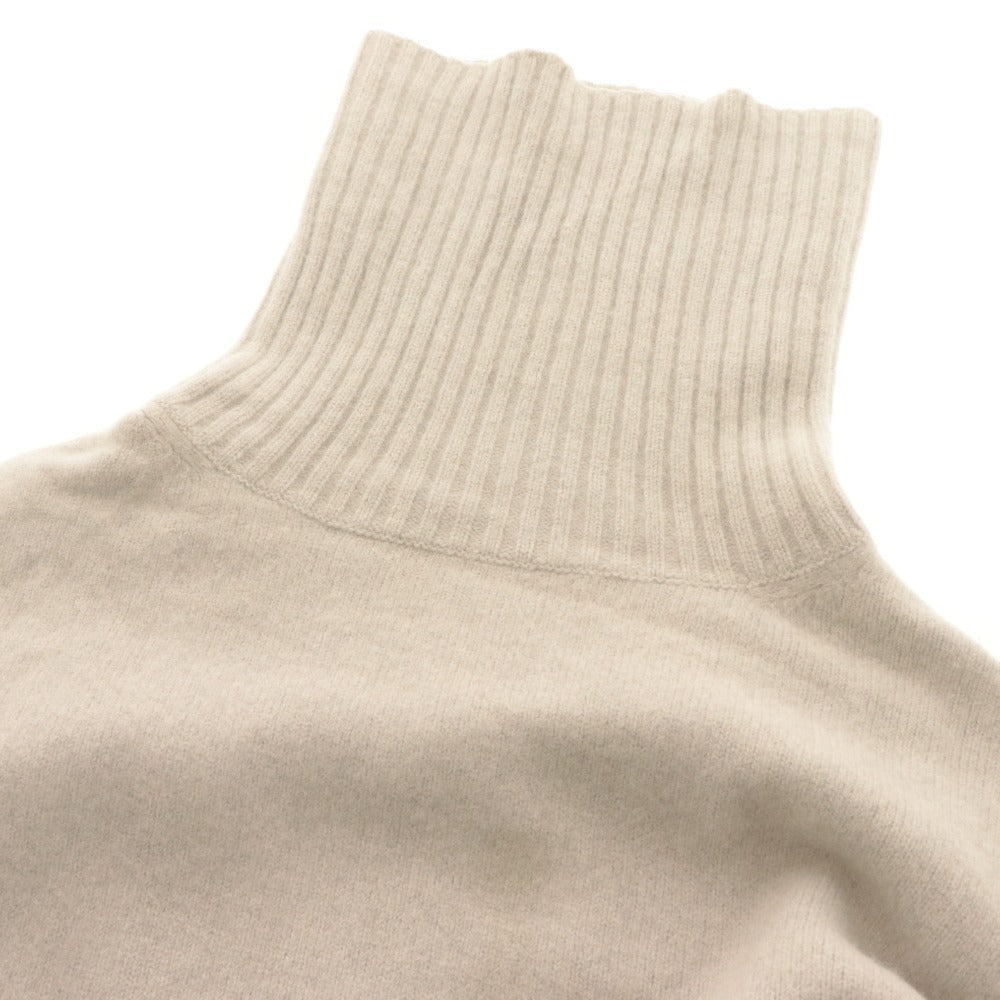 ■ Deuxieme Classe ラクラス セーター ミドルゲージ タートルネック 長袖 トップス レディース (実寸L～XL相当) グレー系