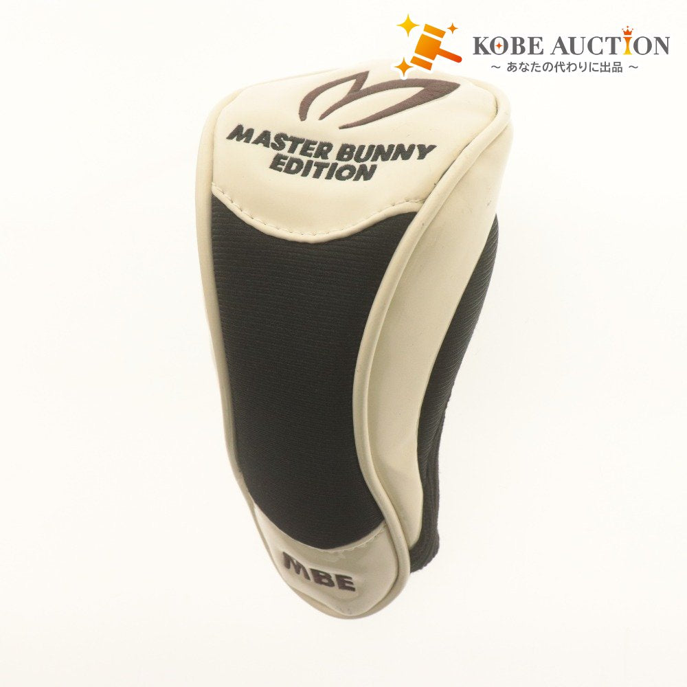 ■ マスターバニー エディション ヘッドカバー ユーティリティ用 エナメル ホワイト ブラック 白黒