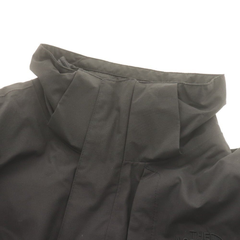 ■ HE NORTH FACE ノースフェイス ジャケット 3way 取り外し式 長袖 アウター ロゴ メンズ L/G (L相当) ブラック