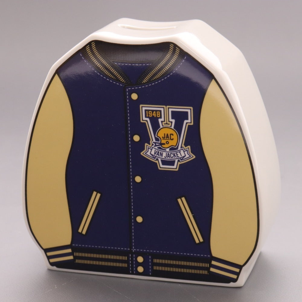 ■ コムサボーイズ ヴァンヂャケット マグカップ 貯金箱 食器 2点セット まとめ売り スタジャン アイビーボーイ アイビーギャル 陶器