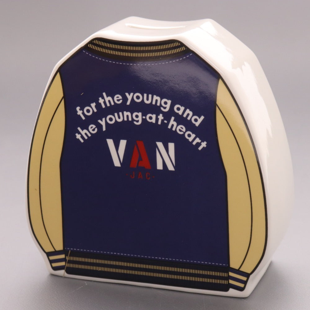 ■ コムサボーイズ ヴァンヂャケット マグカップ 貯金箱 食器 2点セット まとめ売り スタジャン アイビーボーイ アイビーギャル 陶器