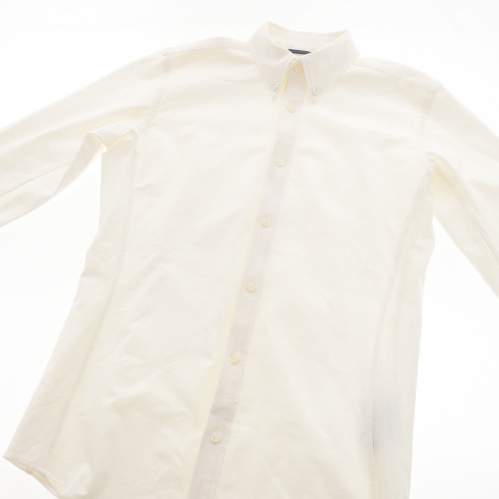 ■ Jun Hashimoto Shirt Long Sleeve Top Nylon Men's 3 White