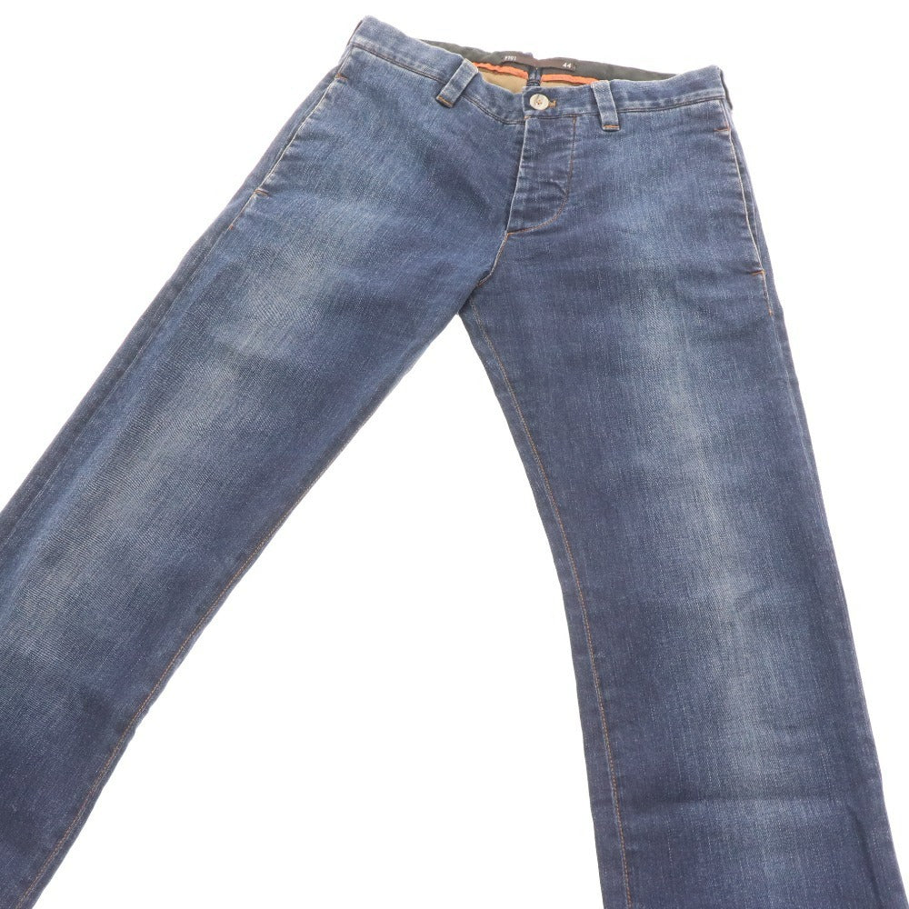 ■ ピーティーゼロウーノ ジーンズ パンツ ボトムス デニム ボタンフライ メンズ 44 インディゴブルー