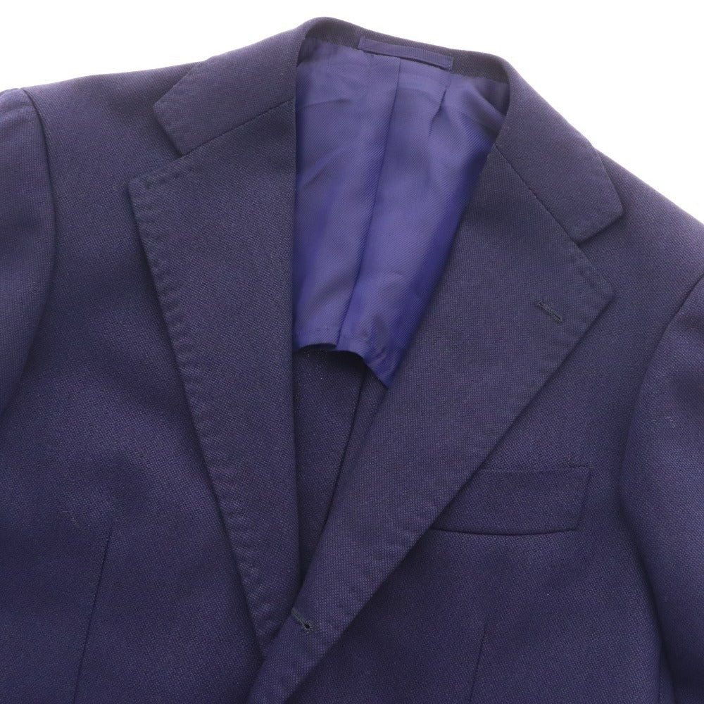■ Ring Jacket Meister 206 Tailored Jacket Outerwear Wool Men's Size 44 Navy