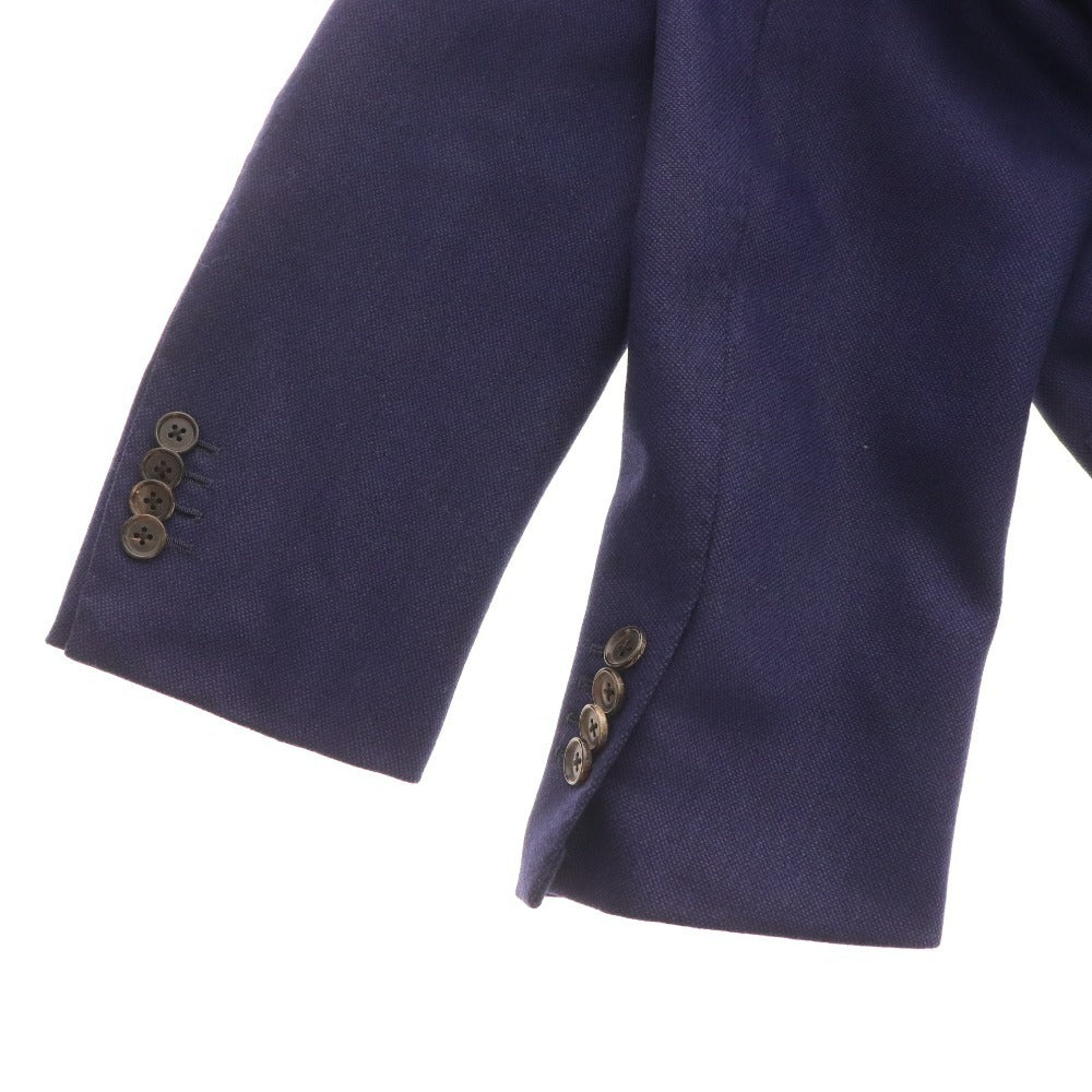 ■ Ring Jacket Meister 206 Tailored Jacket Outerwear Wool Men's Size 44 Navy