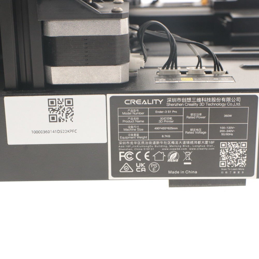■ Creality 3D Printer Ender-3 S1 Pro FDM For Figures Models Miniatures Production Power Tested