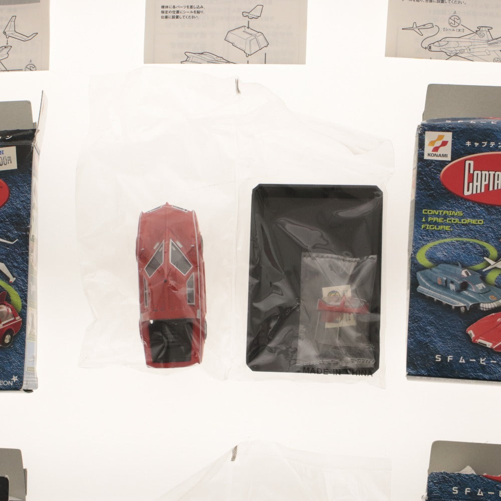 ■ KONAMI コナミ フィギュア 全6種 13点セット SFムービーセレクション キャプテンスカーレット サンダーバード まとめ売り 未開封未使用
