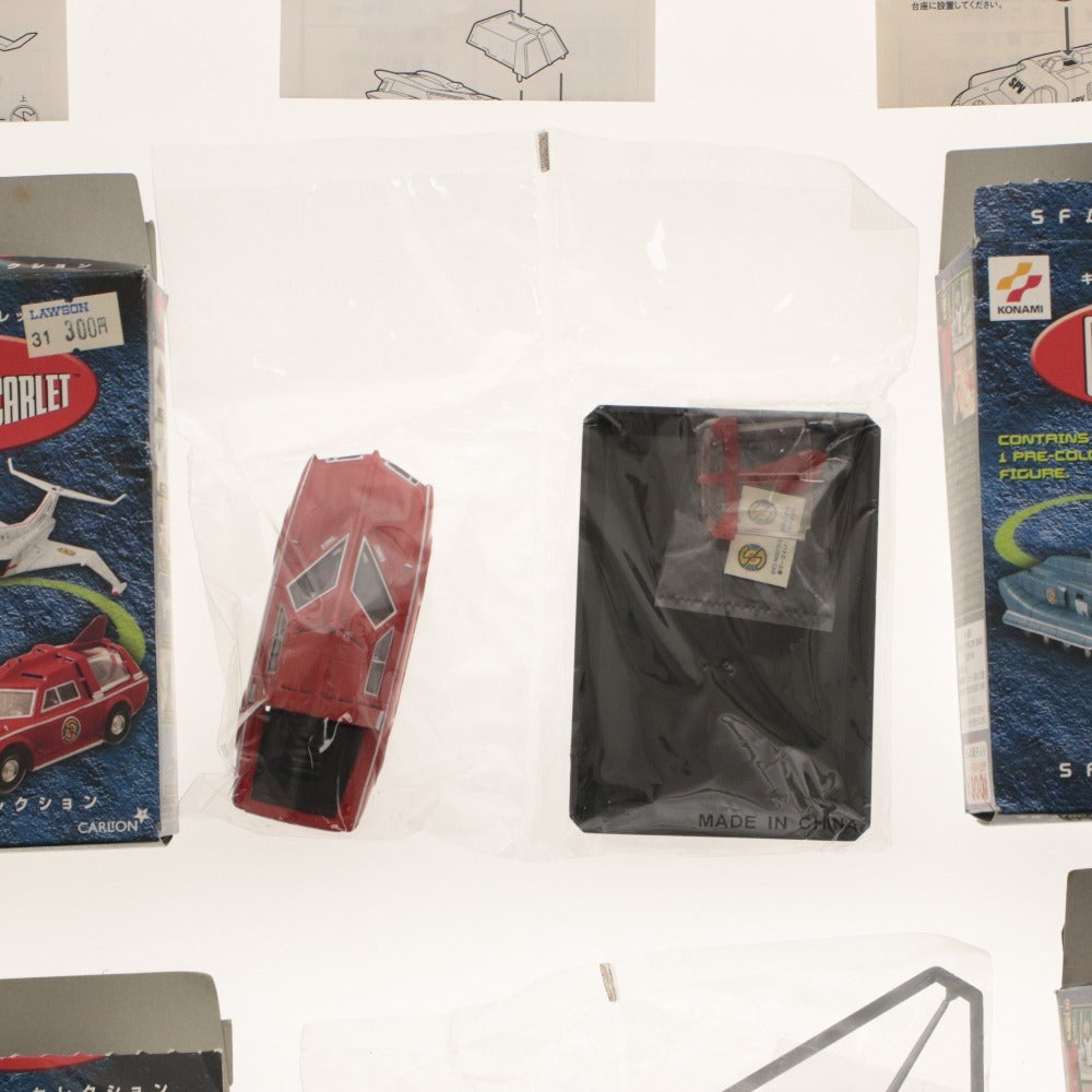 ■ KONAMI コナミ フィギュア 全6種 13点セット SFムービーセレクション キャプテンスカーレット サンダーバード まとめ売り 未開封未使用