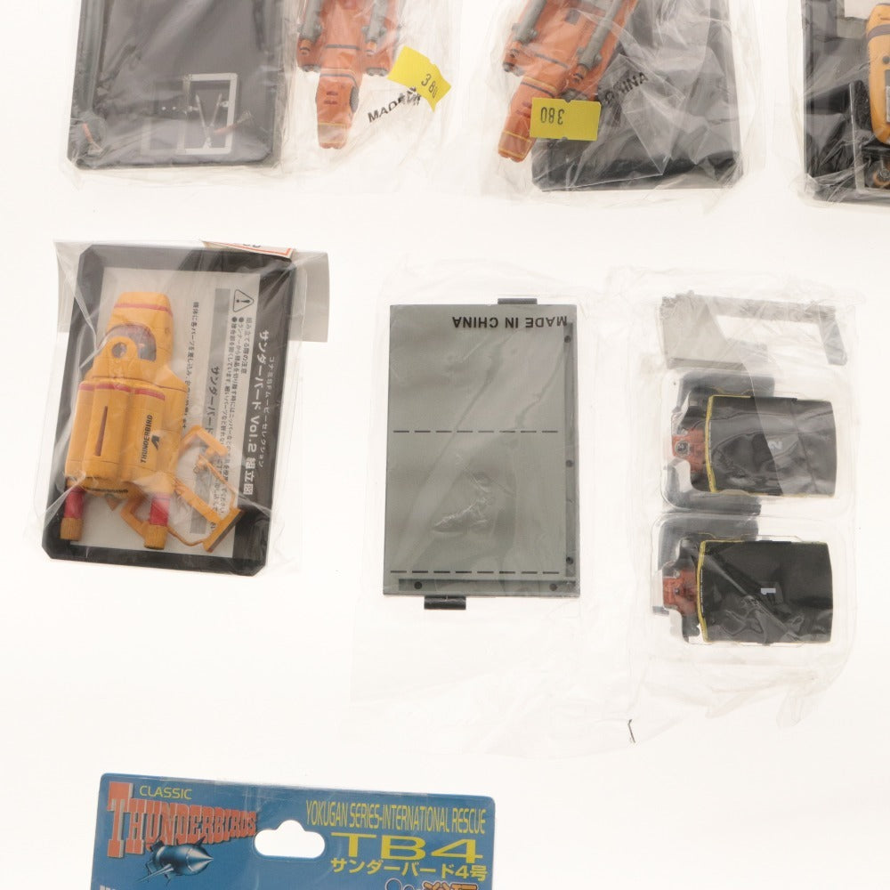 ■ サンダーバード フィギュア 12点セット まとめ売り コナミSFムービーセレクション PODビークル 7種/TB4 4号/ペネロープ号/未開封未使用