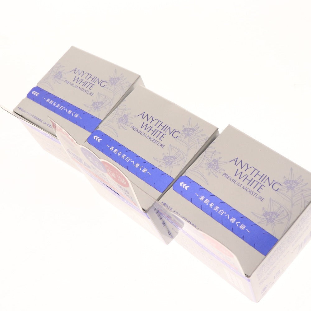 ■ Tenshindo Anything White Premium Moisture 3-piece set, bulk sale, all-in-one gel, 120g, unopened, unused