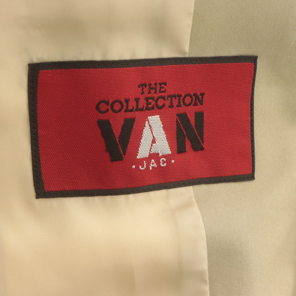 ■ VAN JACKET Jacket Outerwear Button Pocket Plain Men's A5 Khaki Gray