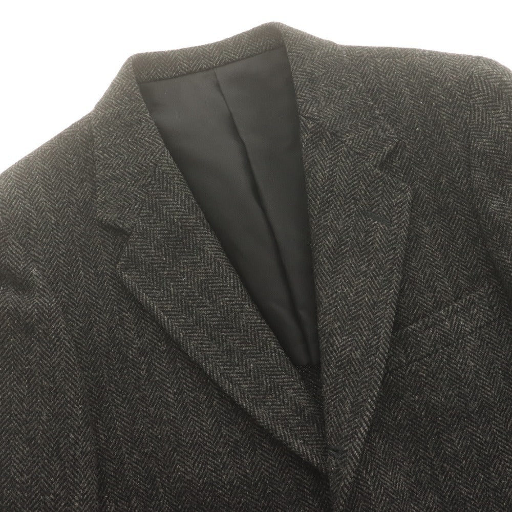 ■ VAN JACKET ヴァンヂャケット ジャケット アウター ボタン ポケット 無地 メンズ A5 ブラック系