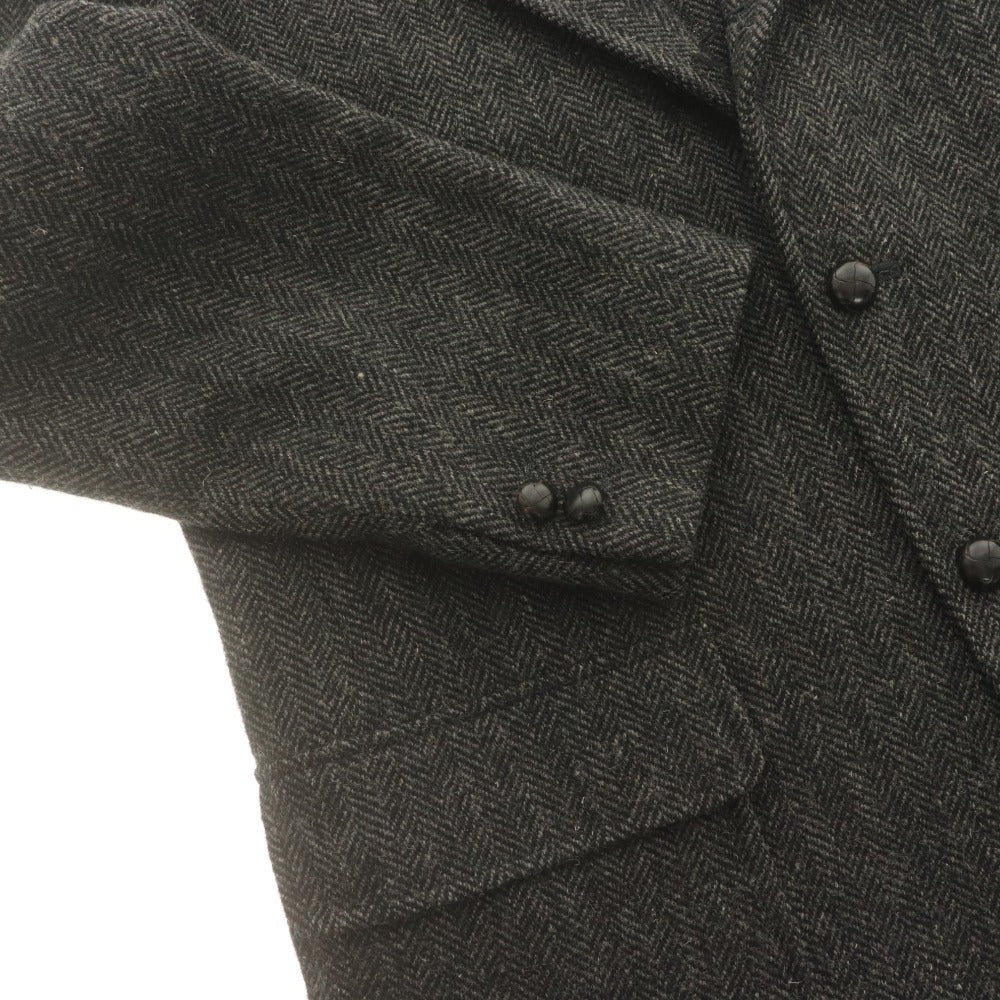 ■ VAN JACKET ヴァンヂャケット ジャケット アウター ボタン ポケット 無地 メンズ A5 ブラック系