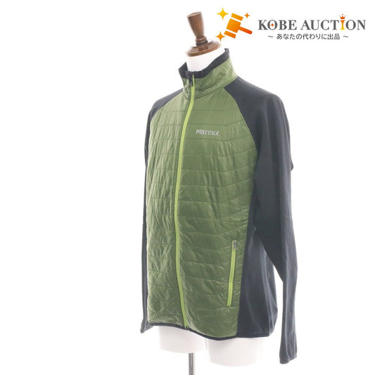 ■ Marmot マーモット ジャケット フリース アウター 長袖 アウトドア 登山 レジャー メンズ M ダークグリーン ブラック