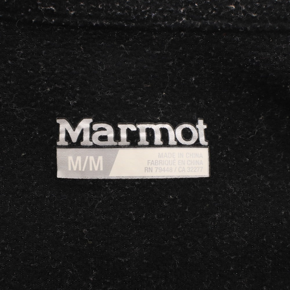 ■ Marmot マーモット ジャケット フリース アウター 長袖 アウトドア 登山 レジャー メンズ M ダークグリーン ブラック