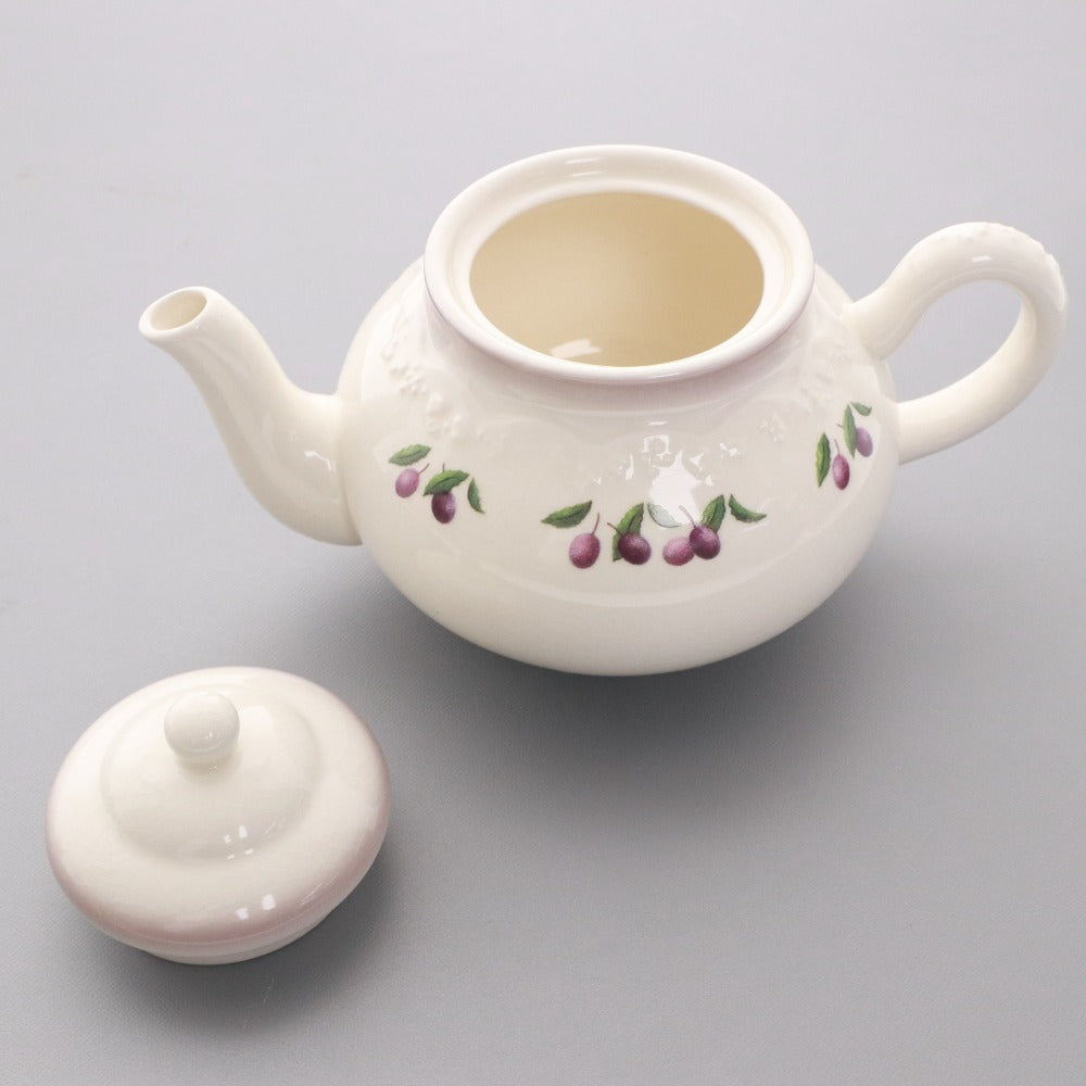 ■ Many Manny Teapot, Cup, and Saucer 3-Piece Set, Unused, Ceramic Tableware, Interior Decor