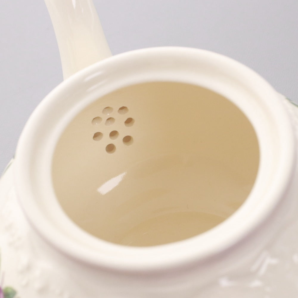 ■ Many Manny Teapot, Cup, and Saucer 3-Piece Set, Unused, Ceramic Tableware, Interior Decor