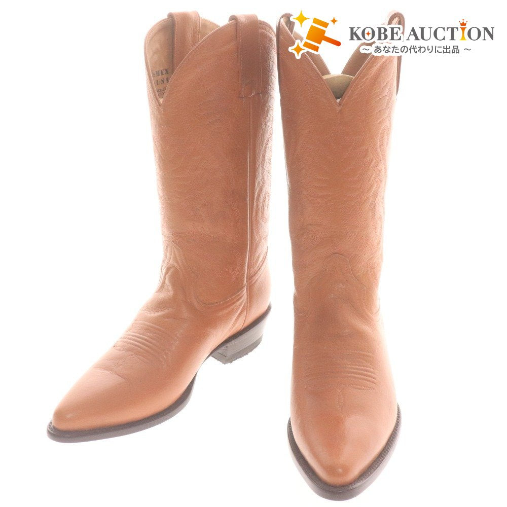 ■ Dos de ORO ウエスタンブーツ 876 0105 靴 ミドル メンズ レディース USA 7 1/2 (25.5cm相当) ブラウン 未使用
