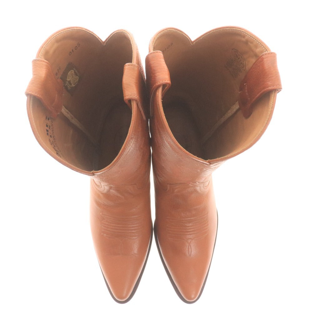 ■ Dos de ORO ウエスタンブーツ 876 0105 靴 ミドル メンズ レディース USA 7 1/2 (25.5cm相当) ブラウン 未使用