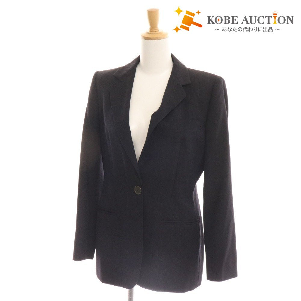 ■ ジョルジオアルマーニ クラシコ ジャケット アウター レディース 40 ブラック