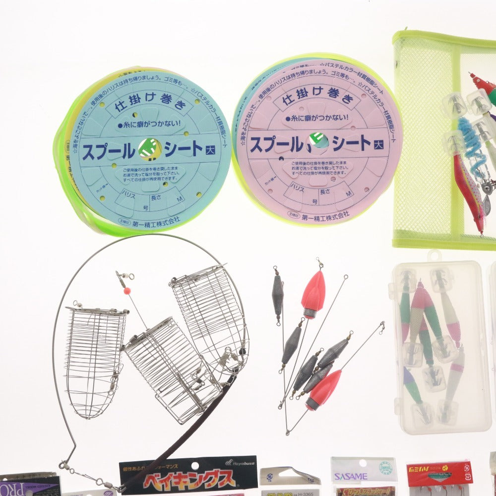 ■ 釣り具 セット まとめ売り メタルジグ ジェット天秤 疑似餌 タイラバ コマセカゴ 針 等 フィッシング 未開封 未使用含む
